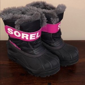 Sorel kids Snow Commander boots